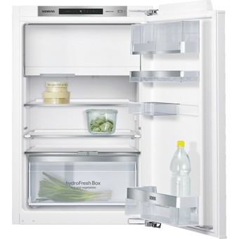 Der Siemens Einbaukühlschrank KI 22 LAD 40 ist ein wahrer Energiesparmeister mit Energieeffizienzklasse: A+++ und nur 99 kWh/Jahr. (Nische 88 cm)