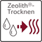 Flexibles Spülen durch den Einsatz des Minerals Zeolith, das im Geräteboden eingebettet ist. Zeolith nimmt während der Trocknungsphase Feuchtigkeit auf und wandelt diese in trockene Wärme um, die in den Innenraum zurückgeführt wird.