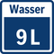 Ressourcenschonendes Wassermanagment bedeutet Wasserverbrauch im Programm Eco 50 von nur 9 l bei optimaler Reinigung.
