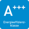 Die Energieeffizienzklasse wird aus genormten Jahresverbrauchsrichtwerten ermittelt. Mit A+++ verbraucht dieses Gerät bis zu 75 % weniger als ein vergleichbares Produkt mit der EEK A.